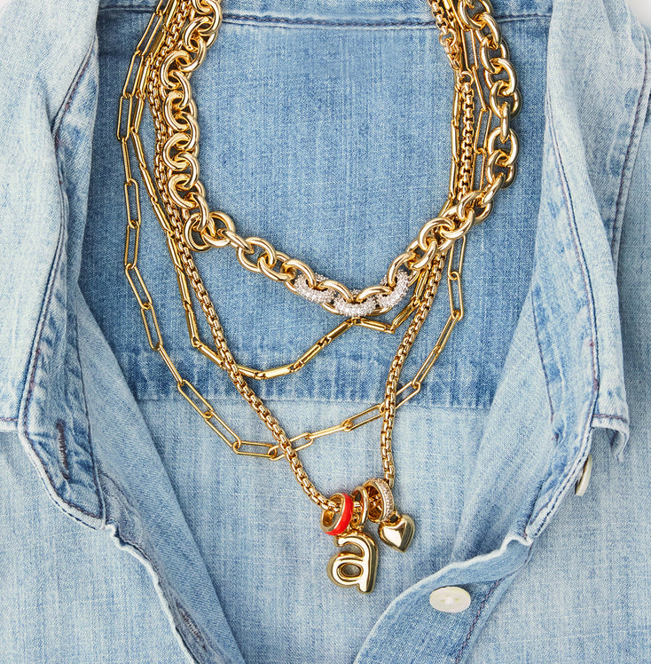 layering necklaces