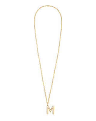The Very Big Puffy Initial Necklace