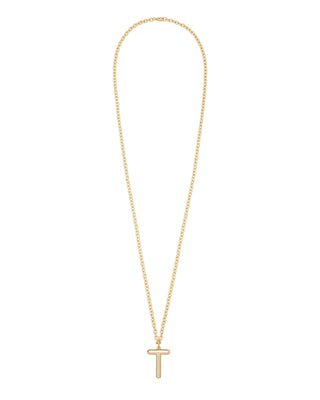 The Very Big Puffy Initial Necklace