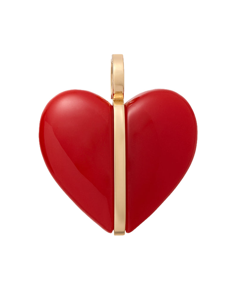 The Big Stone Heart Charms – Roxanne Assoulin