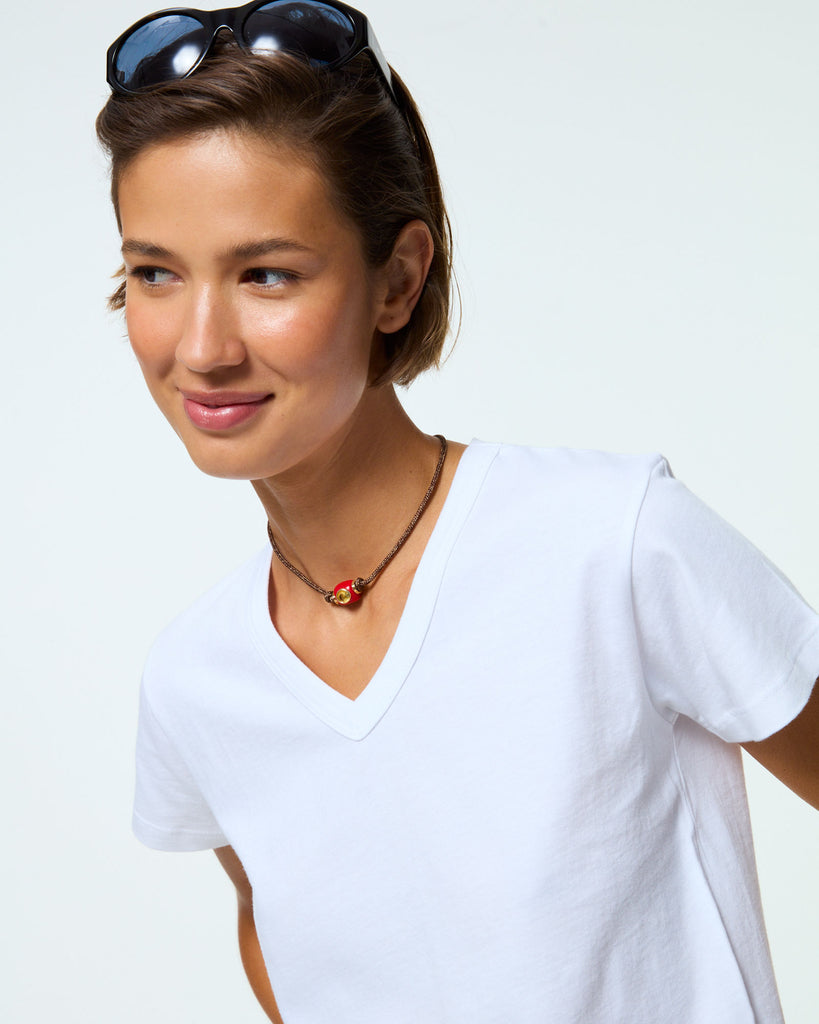 The Coral Tube Cord Necklace – Roxanne Assoulin