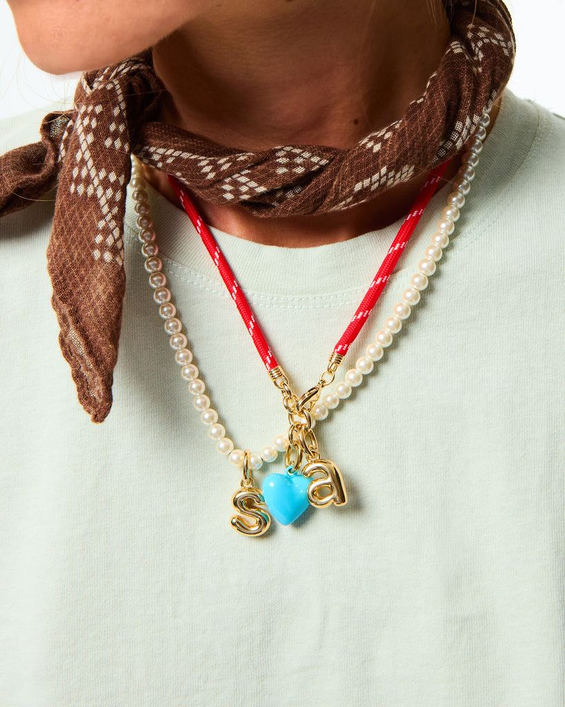 The Happy Cord Charm Necklace Duo – Roxanne Assoulin