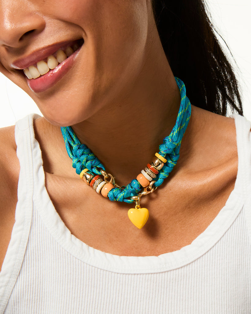 The Super Size Happy Cord Necklace – Roxanne Assoulin