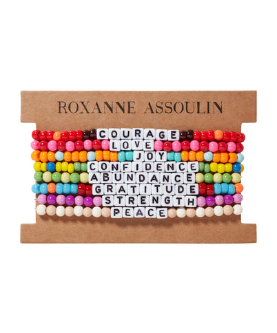 Roxanne Assoulin Focus Bracelets Set of 8 Product Still Life