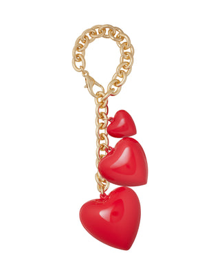 The Puffy Heart Bag Charm