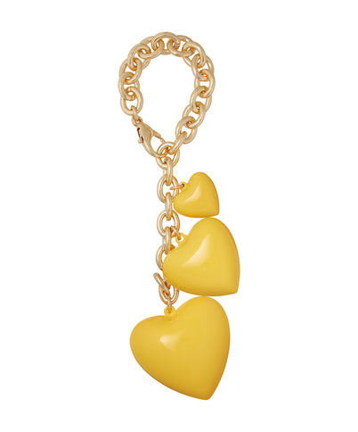 The Puffy Heart Bag Charm