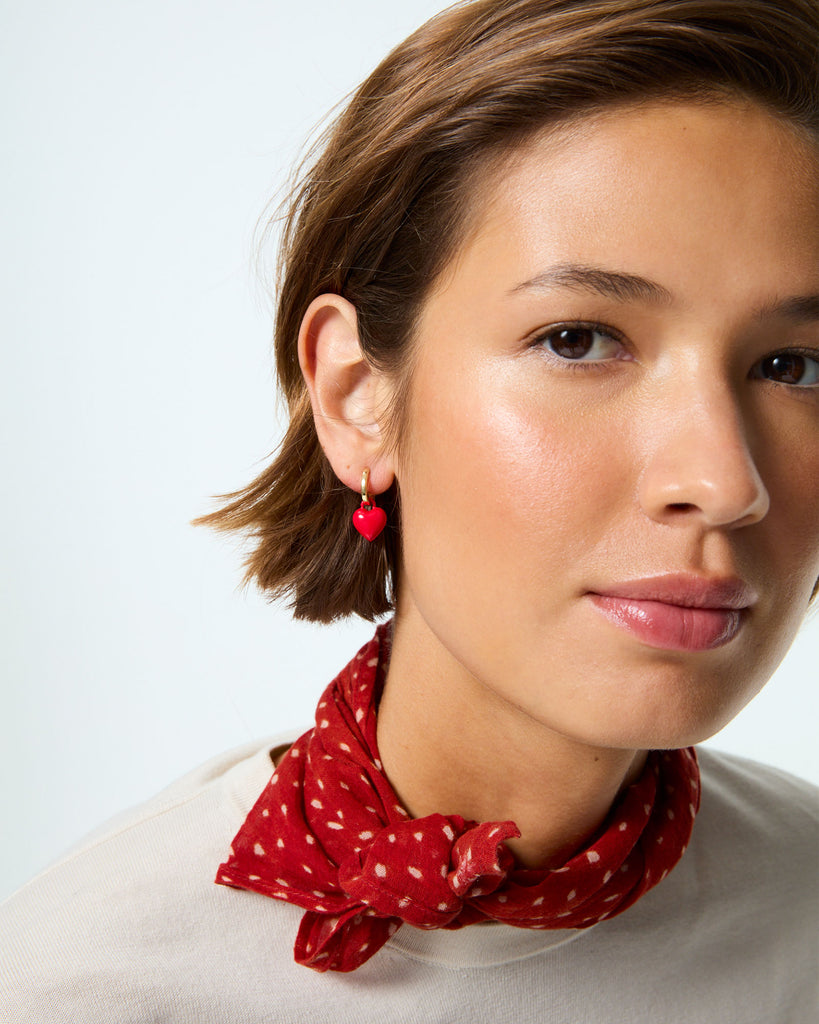 The Itsy Bitsy Heart Earrings – Roxanne Assoulin