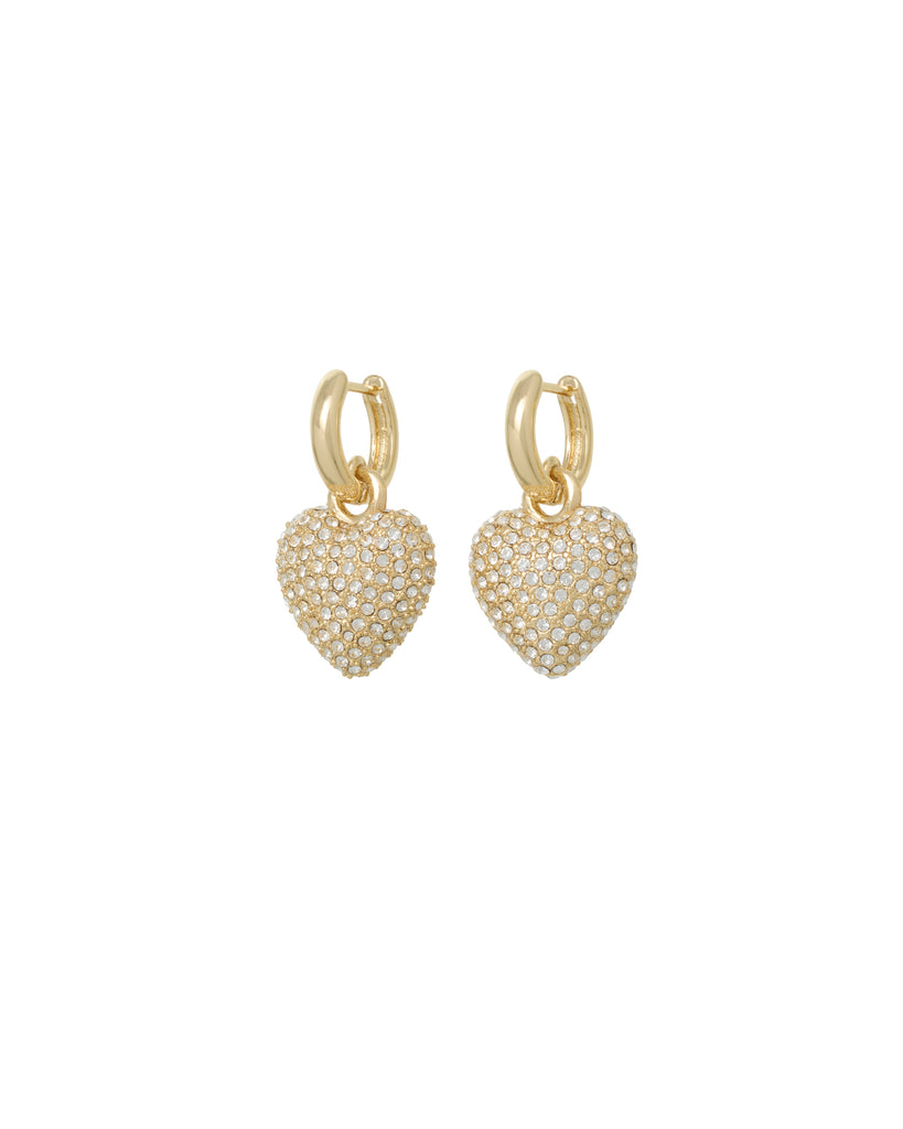 The Pavé Puffy Heart Earrings – Roxanne Assoulin