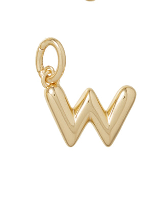 The Puffy Initial Charms