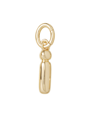 The Puffy Initial Charms
