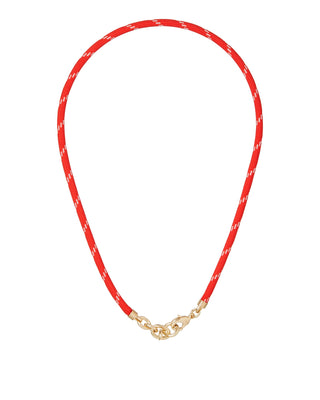 The Happy Cord Charm Necklace
