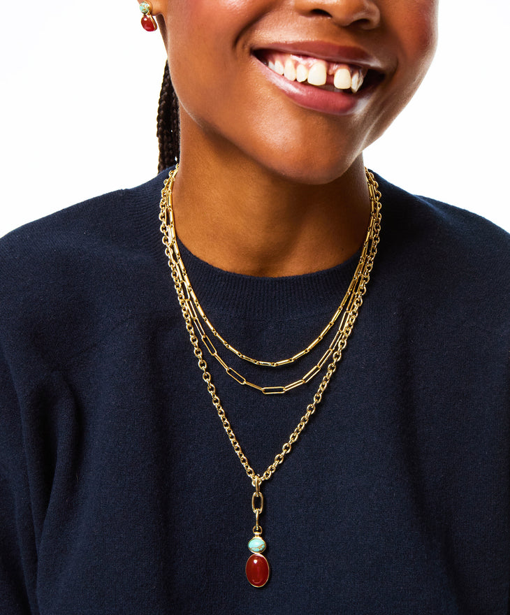 The Semi Precious Stone Necklace