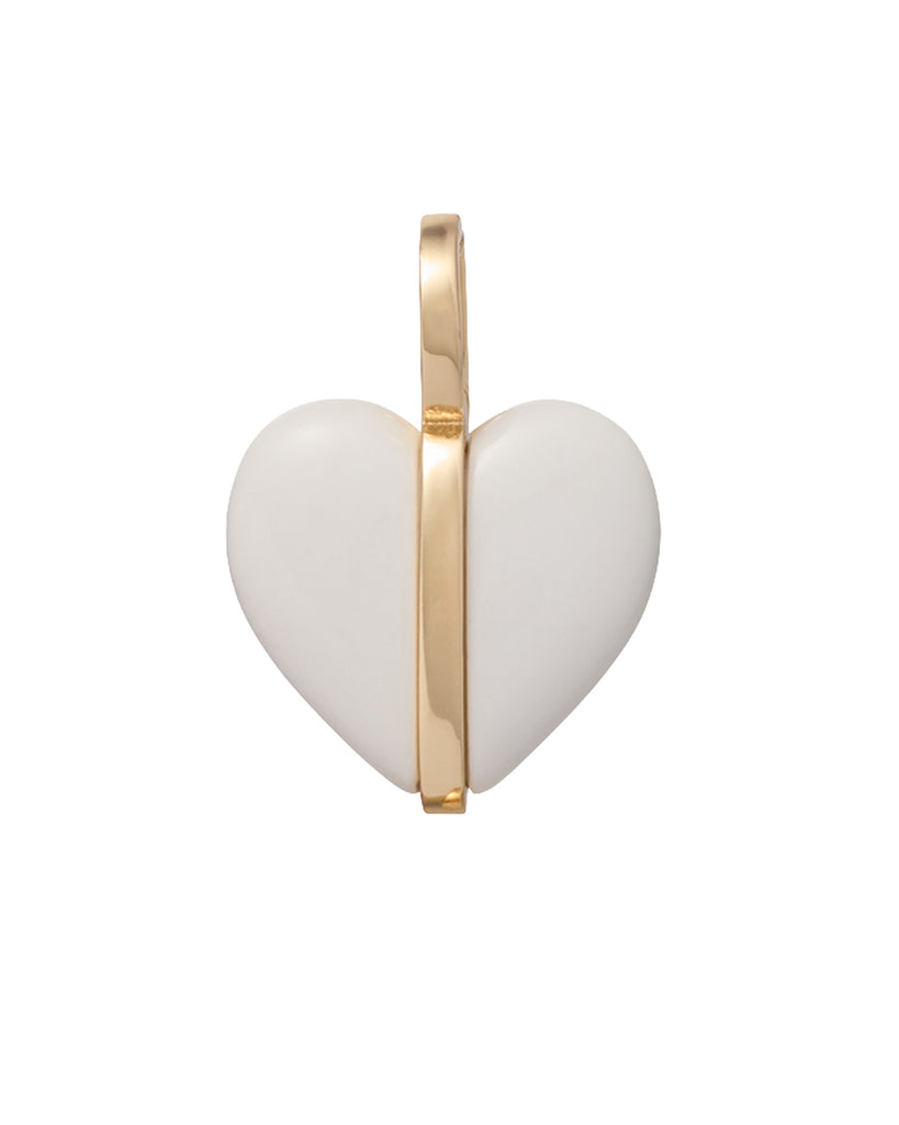 The Mini Stone Heart Charms – Roxanne Assoulin