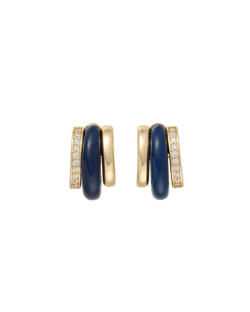 The Stone Huggie Earrings – Roxanne Assoulin