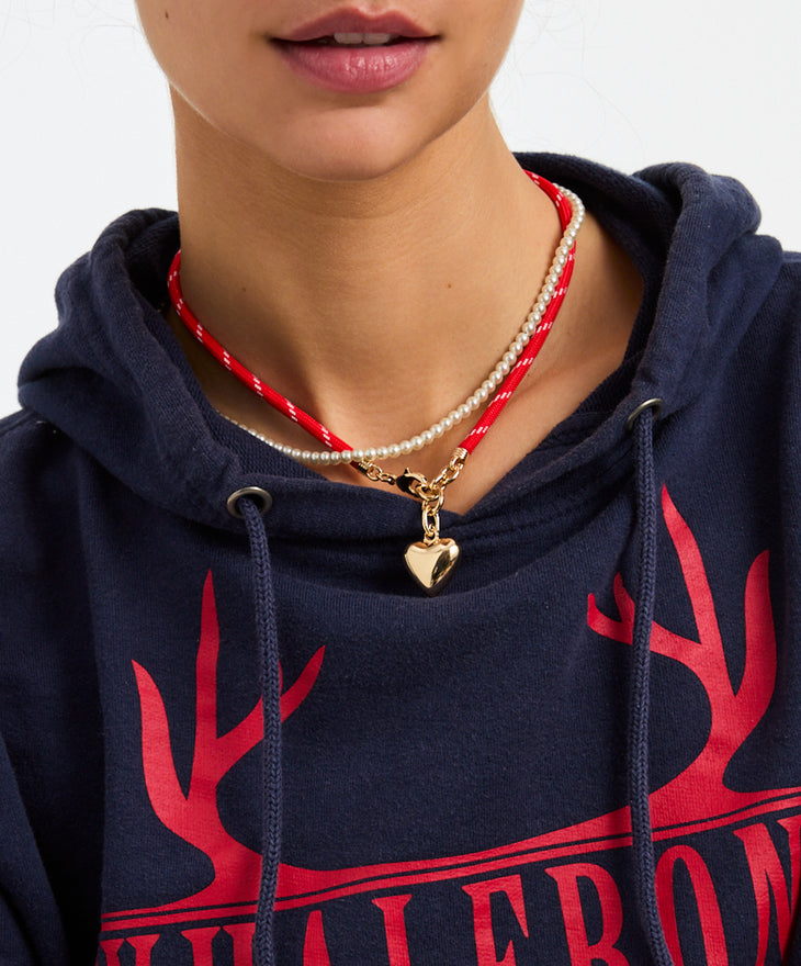 The Happy Cord Charm Necklace