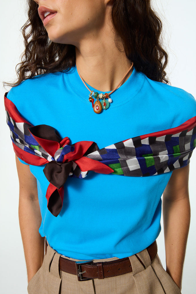 The Leather Tiny Treasures Necklace – Roxanne Assoulin