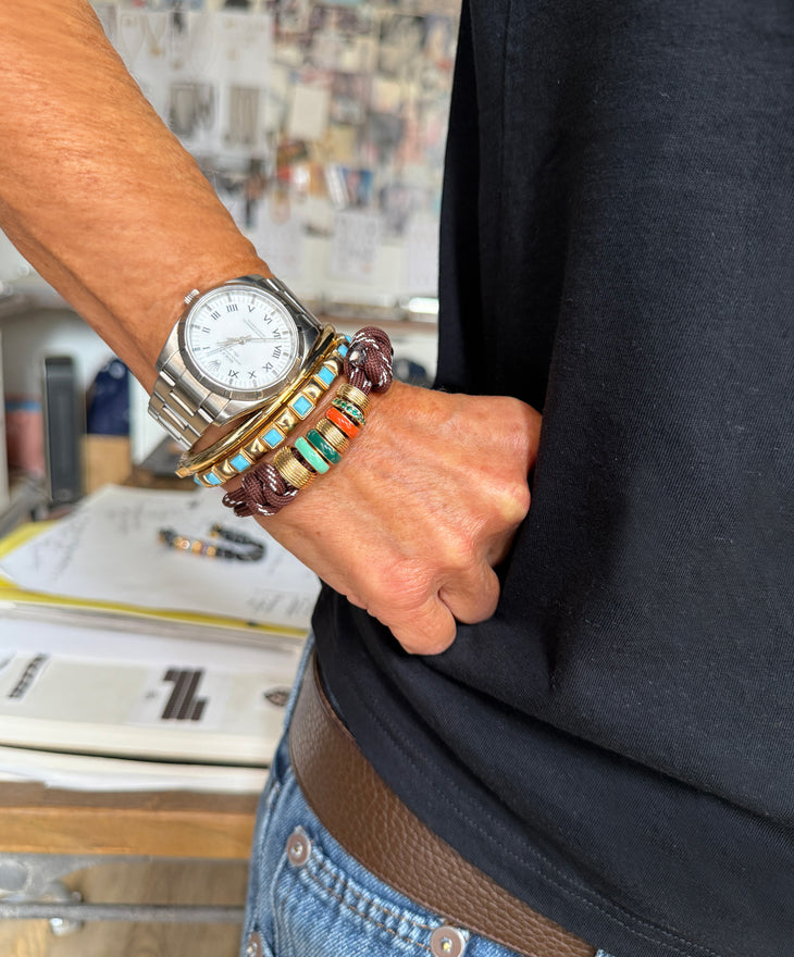 The Super Size Happy Cord Bracelet