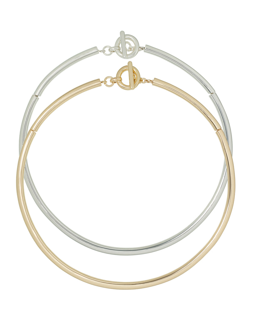 Roxanne Assoulin ゴールドネックレス ROXANNE ASSOULIN The Puffy Initial gold-tone necklace | NET