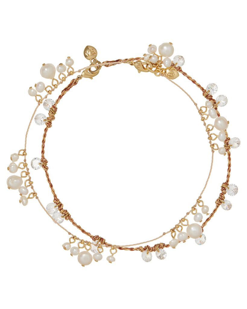 【ROXANNE ASSOULIN】ゴールドバブルアンクレット Twinkle Twinkle Bracelets in Gold – Roxanne Assoulin