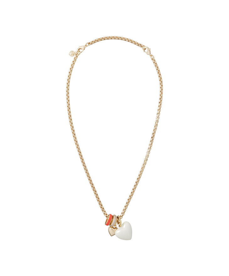 The Box Chain Charm Necklace