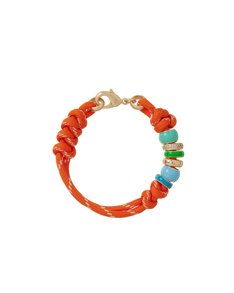 ❤マカロンナさま❤2025年Bracelet❤ TheHappyCordBraceletOrange_7d7