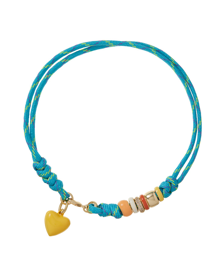 The Super Size Happy Cord Necklace