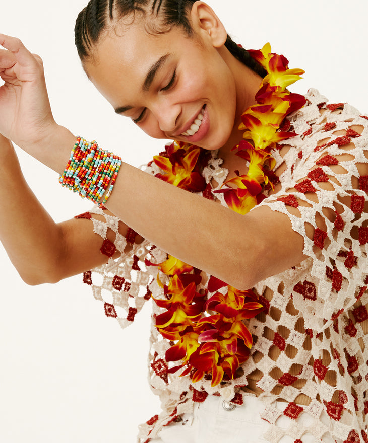 Warming Up Bracelet Bunch on model