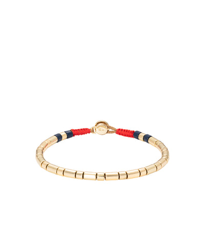 Roxanne Assoulin Mens Wear It Well Duo  Peacoat Bracelet Single Product in Gold 
