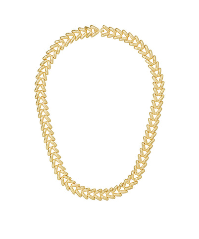 Roxanne Assoulin gold tone link necklace