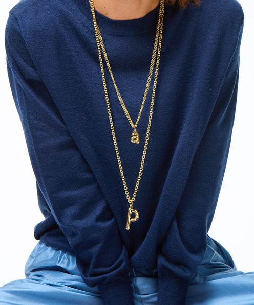 The Very Big Puffy Initial Charms