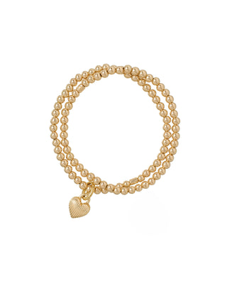 The Initial Bracelet Duo