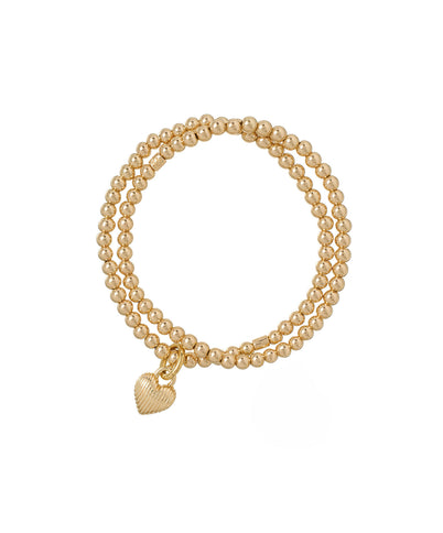 The Initial Bracelet Duo
