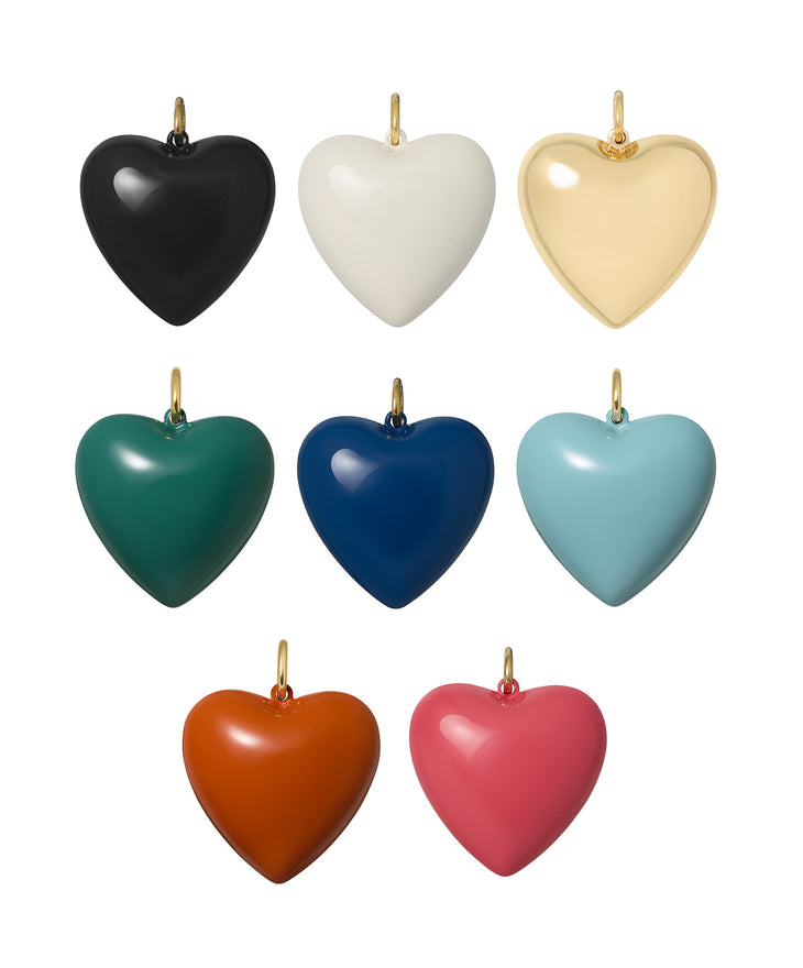 The Big Puffy Heart Charms