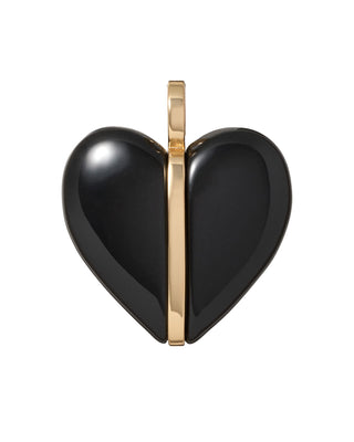 The Big Stone Heart Charms