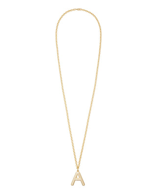 The Very Big Puffy Initial Necklace