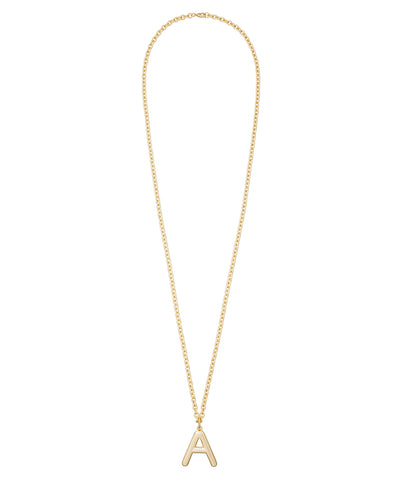 The Very Big Puffy Initial Necklace