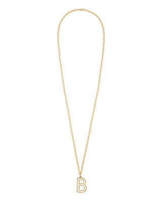 The Very Big Puffy Initial Necklace