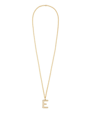 The Very Big Puffy Initial Necklace