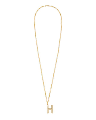 The Very Big Puffy Initial Necklace