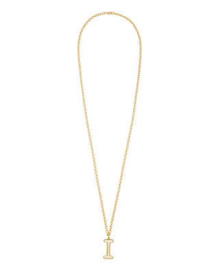 The Very Big Puffy Initial Necklace