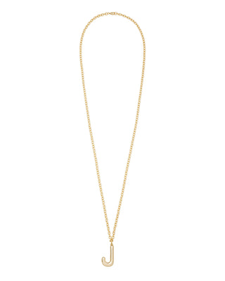 The Very Big Puffy Initial Necklace