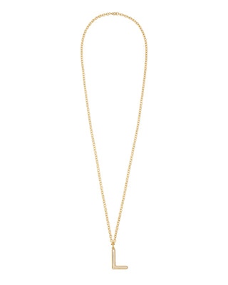 The Very Big Puffy Initial Necklace