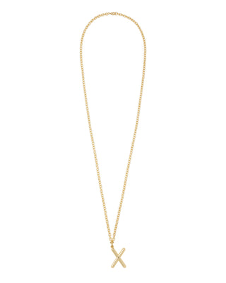 The Very Big Puffy Initial Necklace
