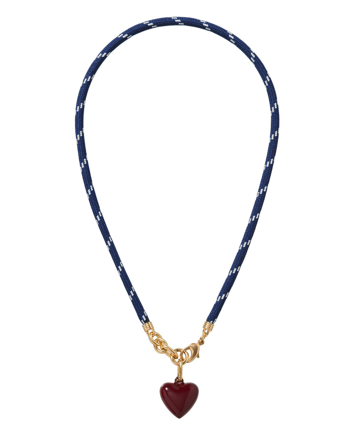 The Happy Cord Charm Necklace