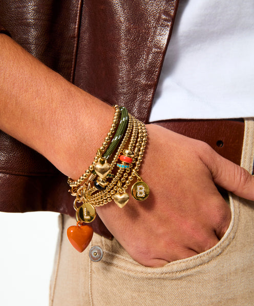 The Happy Cord Charm Bracelet