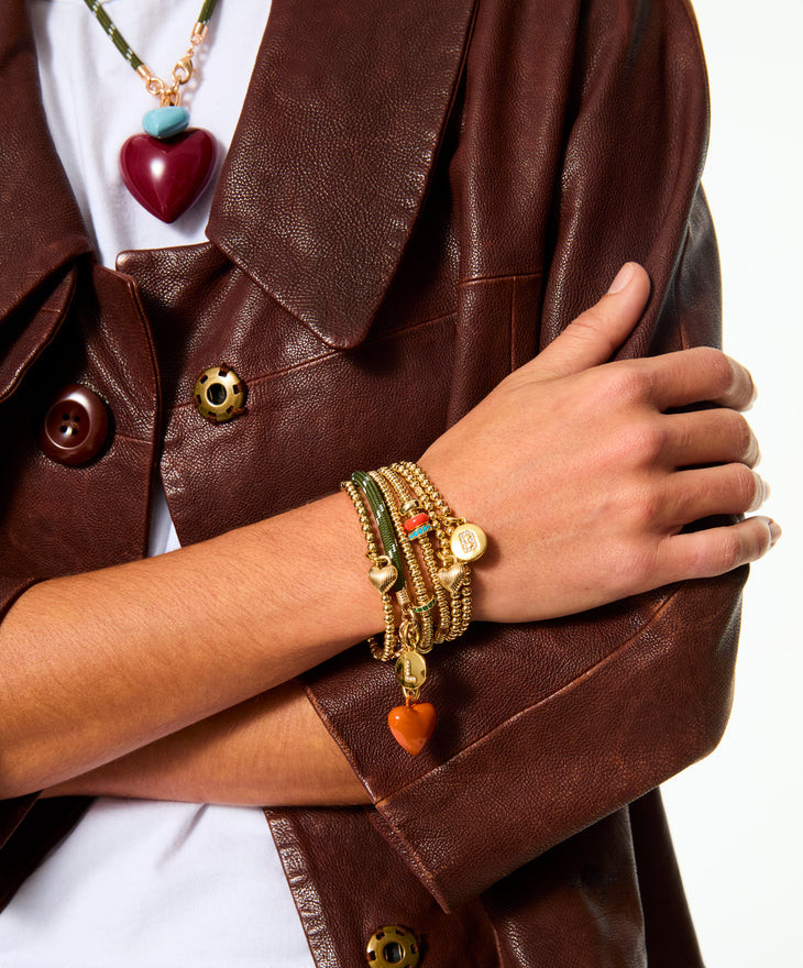 The Happy Cord Charm Bracelet