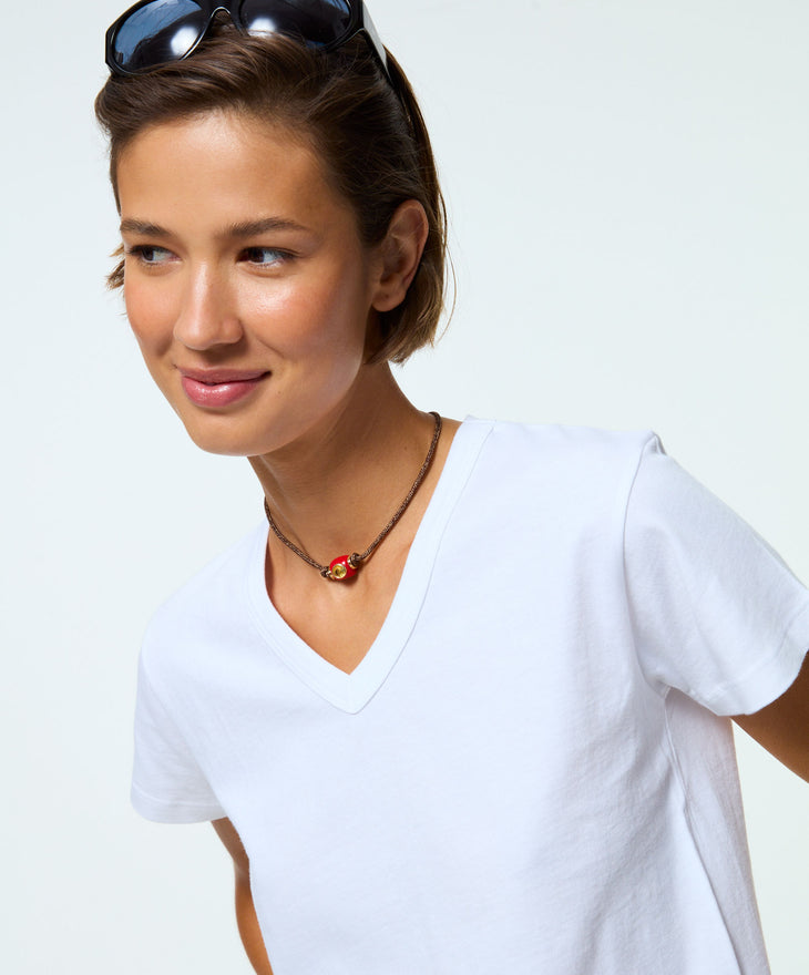 The Coral Tube Cord Necklace