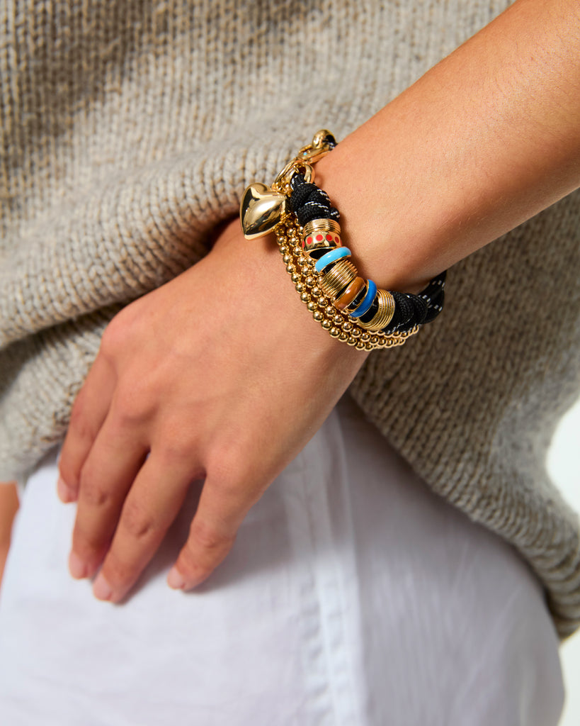 ブレスレット The Super Size Happy Cord Bracelet – Roxanne Assoulin