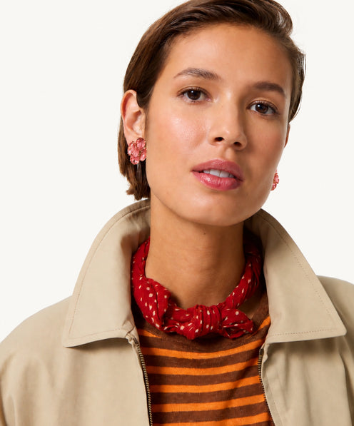 The Crystal Cluster Earrings