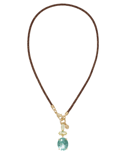 Crystal Granita Le Petite Cord Necklace